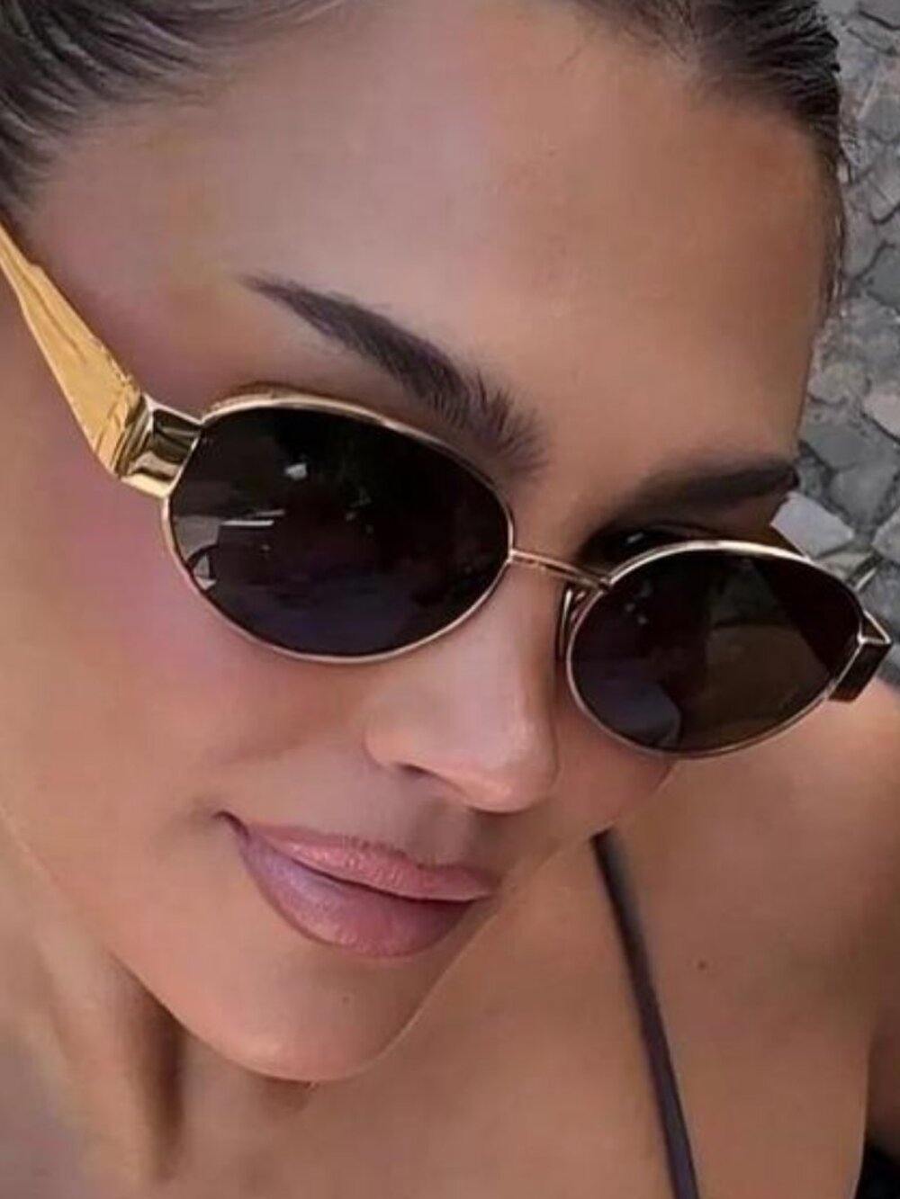 Retro Oval Sunglasses